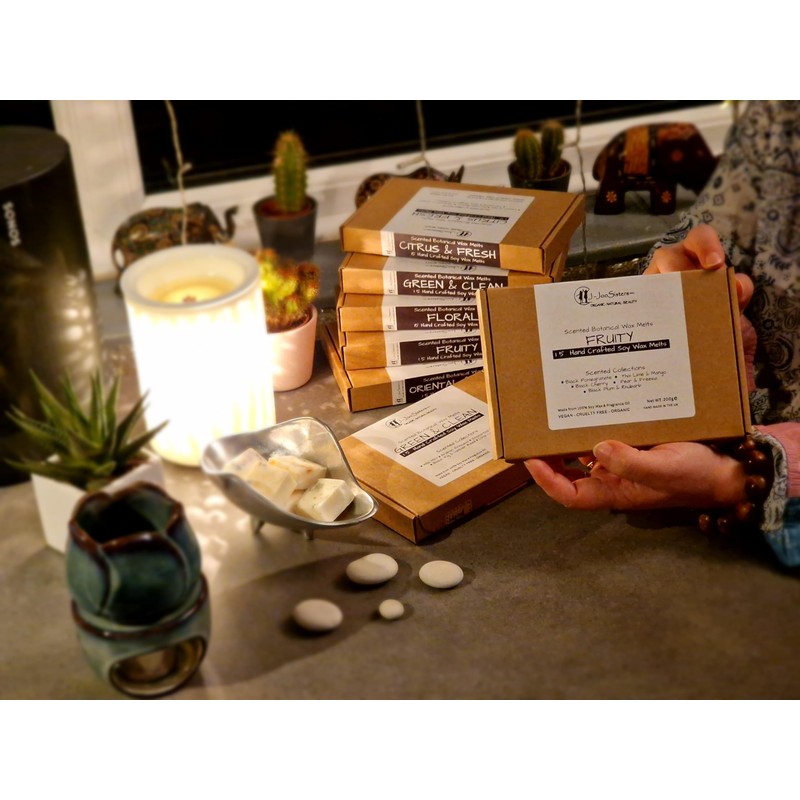 Oriental & Woody - Highly Scented Botanical Wax Melts Collections