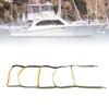 Boat Rope Ladder Portable 5 Step Folding Marine Rope Ladder