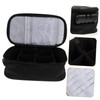 KOMBIUDA Code Lockable Toiletry Bag Travel Cosmetic Bag Handheld Makeup