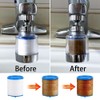 2 x Tap Filter, 360° Water Filter Tap with 6