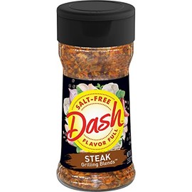 Dash Salt-Free Grilling Blend, Steak, 2.5 Ounce (Pack of 8)