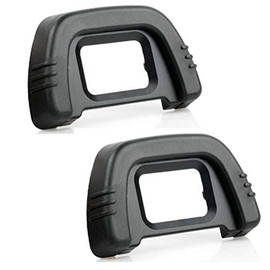 Shenligod (2pcs) DK-21 Viewfinder Eyecup Eyepiece for Nikon D600 D610 D7000 D90 D200 D80 D750 Camera