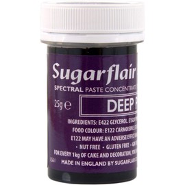 Sugarflair - Sugarflair Food Colouring Gel Paste Icing Colour - Deep Purple