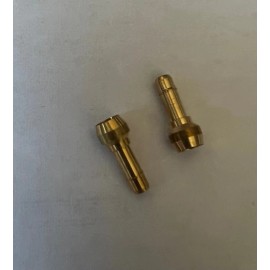 DIAL 1/4'' 100' Black Poly Tubing w/ brass insert adapt for Evaporative/Sw