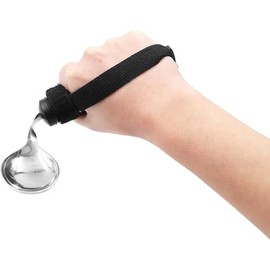 Adaptive Spoon for Elderly, Bendable Utensil with Grip Handle, Ergonomic Cutlery, Padded Eating Aid, Curved Design