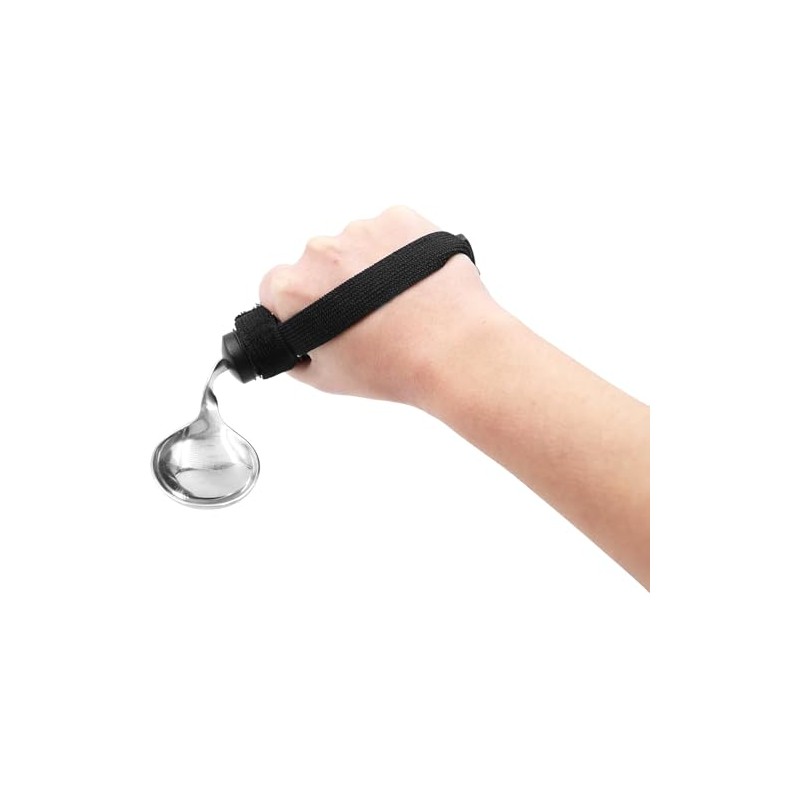 Adaptive Spoon for Elderly, Bendable Utensil with Grip Handle, Ergonomic