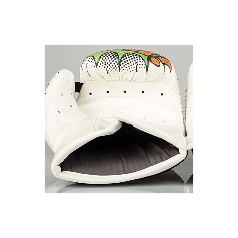 Kids Comic Boxing Gloves Unzen: 6 Colour: White