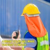 6 Pieces Elastic Hard Hat Sun Shield, Helmet Liner with