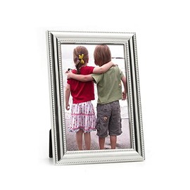 Whitehill Studio - Silver Plated Photo Frame - Beaded 18cm x 13cm
