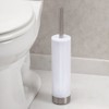 iDesign Slim Toilet Bowl Brush and Holder for Bathroom Storage