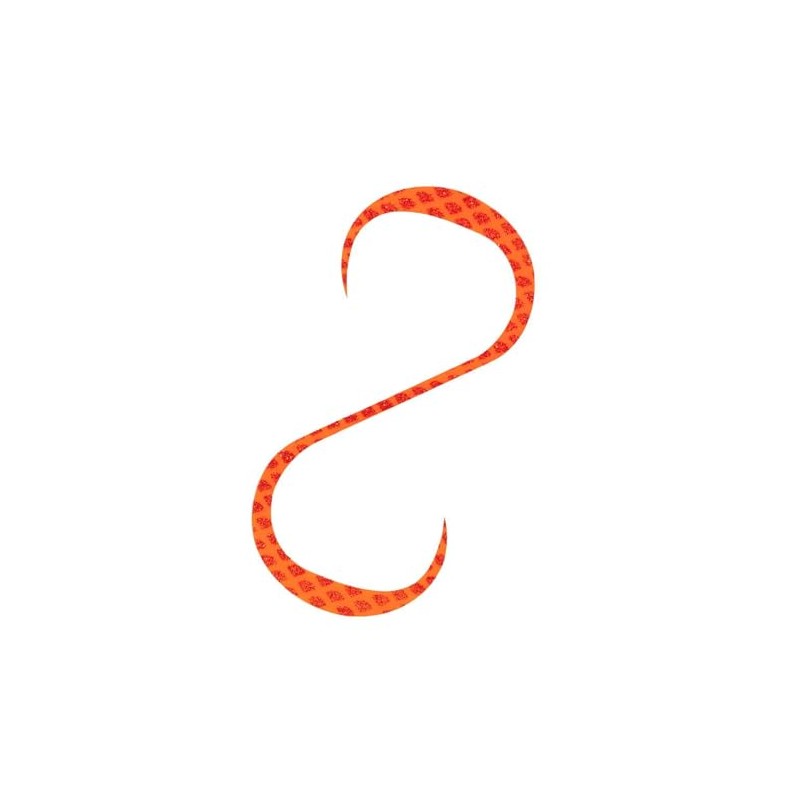 Shimano ED-R08Y 010 Tairaba Necktie, Inogetsu, Fluttery Curly, Orange Akarame