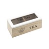 Wooden Tea Box with 2 Tea Boxes 18 x 8