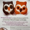 Dimensions Needle Felting Kit Round & Woolies Owls Craft Felt