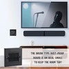 2Pcs Brush Wall Plate Soft Nylon Bristles Cable Brush Plate