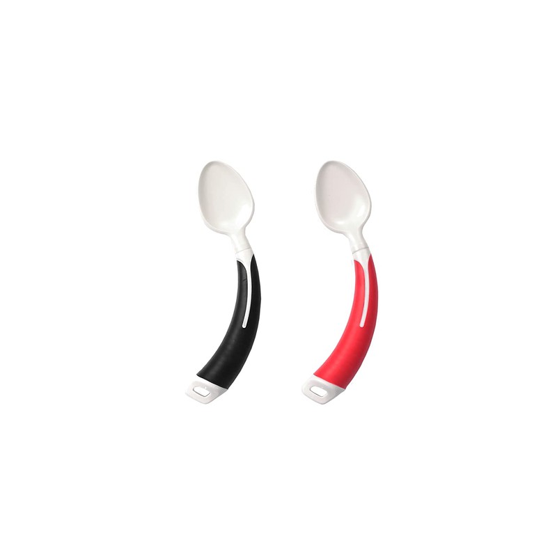 Identités Henro Grip Teen Left Handed Spoon Black