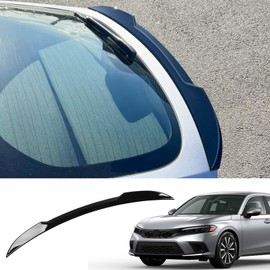 SZYANG Spoiler Compatible with 2022-2025 Honda Civic Hatchback Trunk Spoiler ABS Lip Spoiler Wing Replacement for 2022 2023 2024 2025 Honda Civic Accessories(Glossy Black)