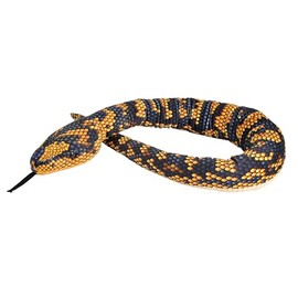 Wild Republic Snake Jungle Carpet Python Scales, Stuffed Animal, 54Inches, Plush Toy, Fill is Spun Recycled Water Bottles