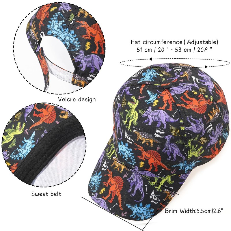 Initlove Girls Boys Baseball Cap Kids Adjustable Sun Hat Cartoon