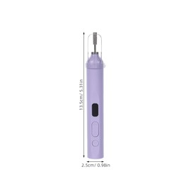 ULTECHNOVO Electric Nail Drill Machine 2-in-1 Nail Pen With Portable Lamp Electric Nail File Kit For Women Manicure And Pedicure Drill Bits For Home And Salon Use