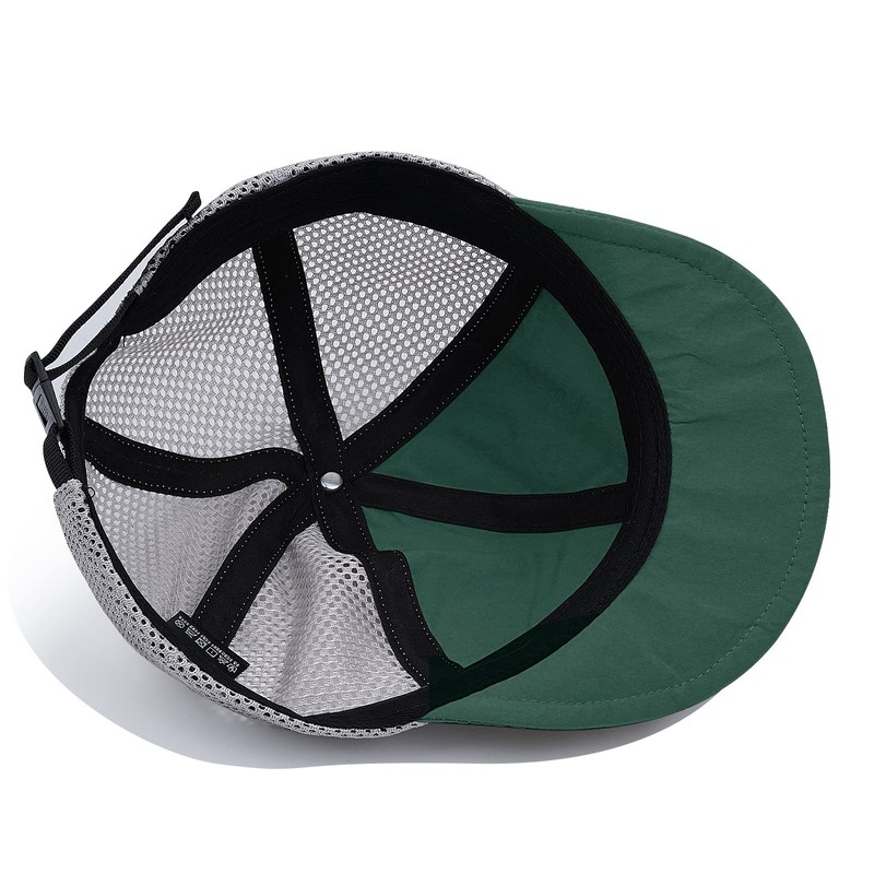 Croogo Men's Umpire Cap, Mesh Cap, Short Brim, Soft Hat,