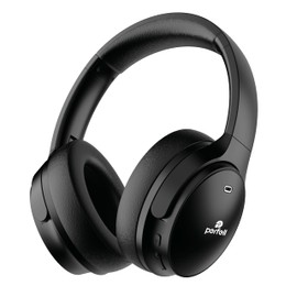 perfell M3 Hybrid Active Noise Cancelling Headphones, Wireless Over Ear Bluetooth Headset, 30H Playback Time, High-Resolution Audio, Bass, Memory Foam Earplug, Suitable for Home Office Travel