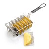 FAMKIT Taco Fryer Basket 6 Shells, Detachable Handle Taco Shell