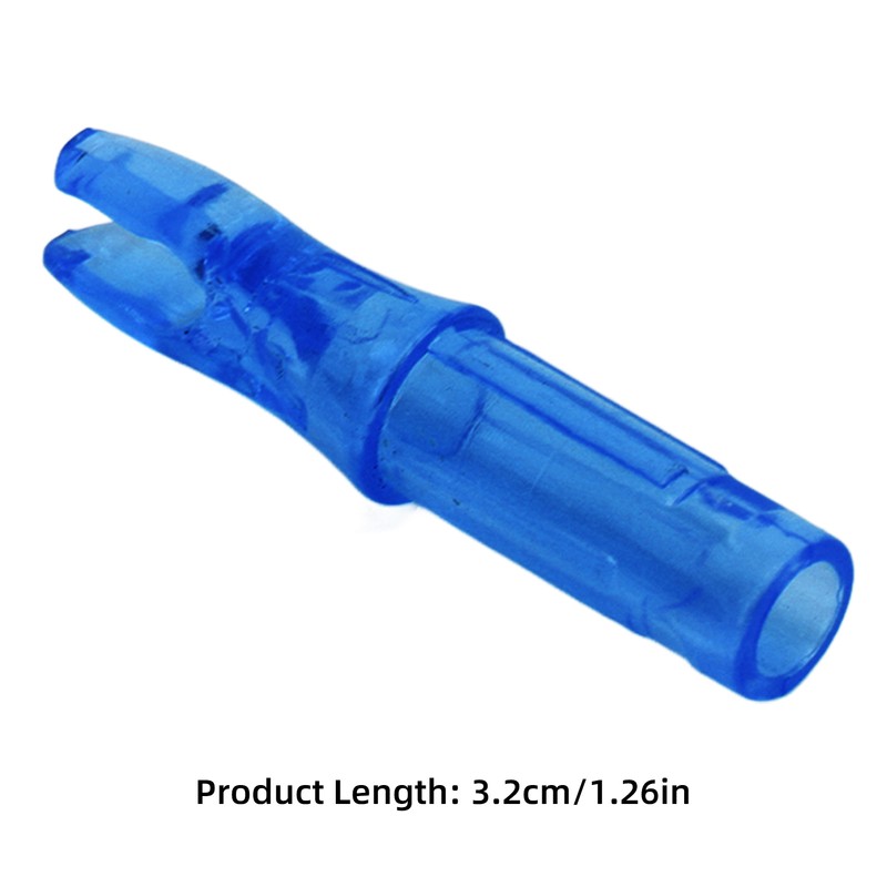 100pcs Archery Arrow Nock Durable Plastic Insert Arrow Nocks Light