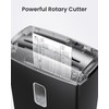 Locksworth 8-Sheet Micro Cut Paper Shredder P-4 High Security for
