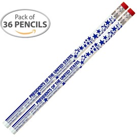 D1520 Presidents of the United States - 36 Qty Package - History Pencils - Express Pencils™