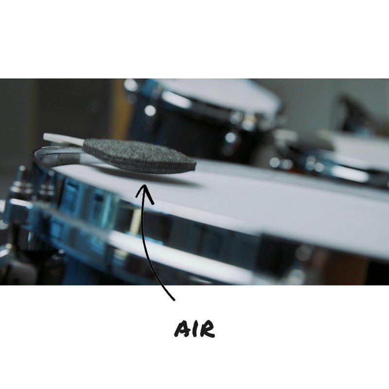 Tandem Drums DR-F40-GRY Drops 40 g Drum Mute Pad +