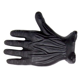 Rustic Weathered Single Black Cast Iron Left Hand Wall Hooks, Unique Home Décor, 6 Inches