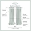 Exclusive Home Curtains Delano Panel Pair, 54x84, Vanilla