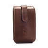Mühle RT2 Brown Leather Travel Razor & Shaving Brush Case