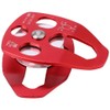 Outdoor Portable Aviation Aluminum Side Plate Climbing Single Sheave Fixed
