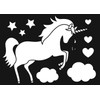 Artemio A4 Unicorn Stencil