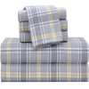 RUVANTI Flannel Sheets King Size 6 Pcs - 100% Cotton