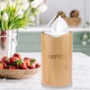 Kokone Bamboo Wipes Dispenser Compatible for Clorox Lysol, Farmhouse Wipes