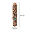 Vintage Needle Case Set Rhinestone Carved Pattern Fashionable Sewing Needles