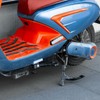 MUCKLILY Electric Bike Pedals Folding Foot Pegs for Bicycles for