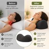 Contoured Cervical Pillow for Comfortable Sleep – Supportive Adult Bed