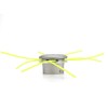 2 Pieces Trimmer Head, Aluminum Universal 4 Line Strimmer Head