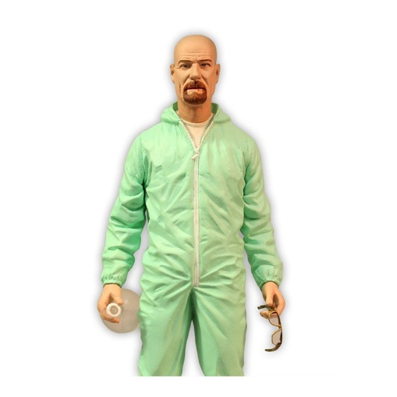 Mezco Toys Breaking Bad: Green Haz-Mat Suit Walter 6" Figure,