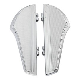 TCMT Rider Driver Floorboard Footboard Fit For Harley Touring Road King Road Glide Street Glide Electra Glide 2000-2025 Softail 2000-2017 Trike 2009-2013
