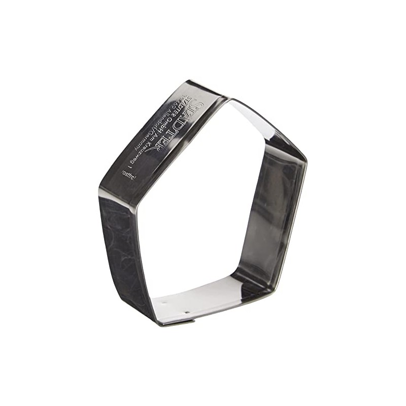 Städter Ausstechform Ausstecher, Edelstahl, Silber, 8cm