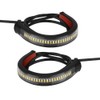 Riloer 2PCS LED Light Bar, Universal Motorcycle Indicator Light Dual
