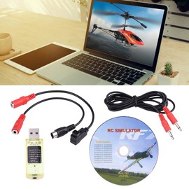 RC Simulator, 22 in 1 RC USB Simulator with Cables for G7/ G6/ G5 4 E2HG