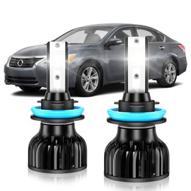TOPLYGS Fit for Nissan Altima 2007 2008 2009 2011 2012 2013-2018 High Beam Bulbs, 6000K Cool White High Brightness, Long Lifespan, Pack of 2