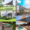 Sunal Triangular sun sail, 4 x 4 x 4 m,