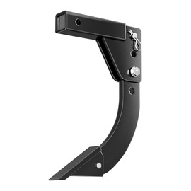 Hitch Mounted Trencher Fits 3 Point Hitch, Heavy Duty Subsoiler, Hitch Lawn Ripper for ATV/UTV Tractor, Updated Adjustable 16" Trenching Shank Plow, Thicken Trench Digger with 2pcs Replaceable Teeth