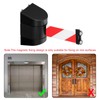 PATIKIL 16.4Ft Magnetic Wall Mount Retractable Belt Barrier, Fixed Crowd